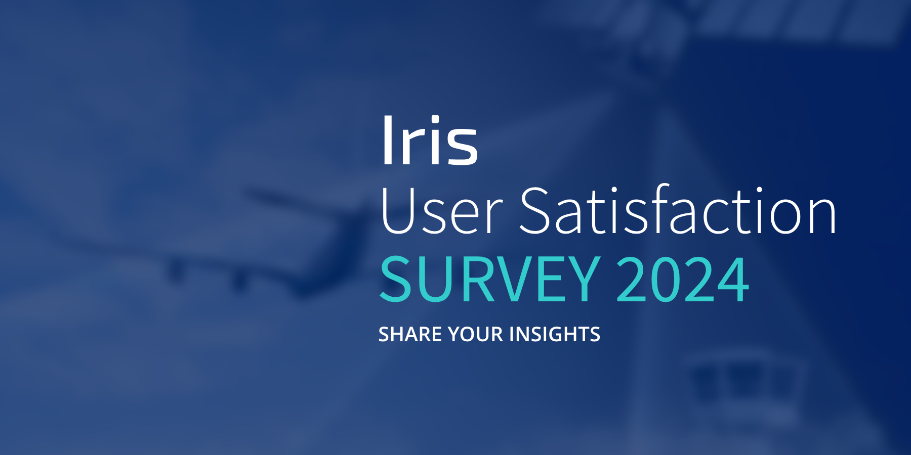 Iris User Survey 2024 banner